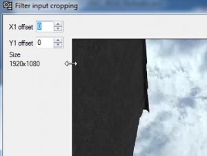 redimensionner vidéo : cropping - ajustement