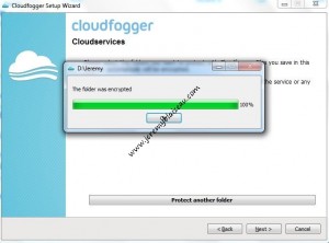 Cloudfogger : protection d'un répertoire