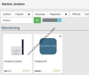 Monitorer la Freebox avec jeedom